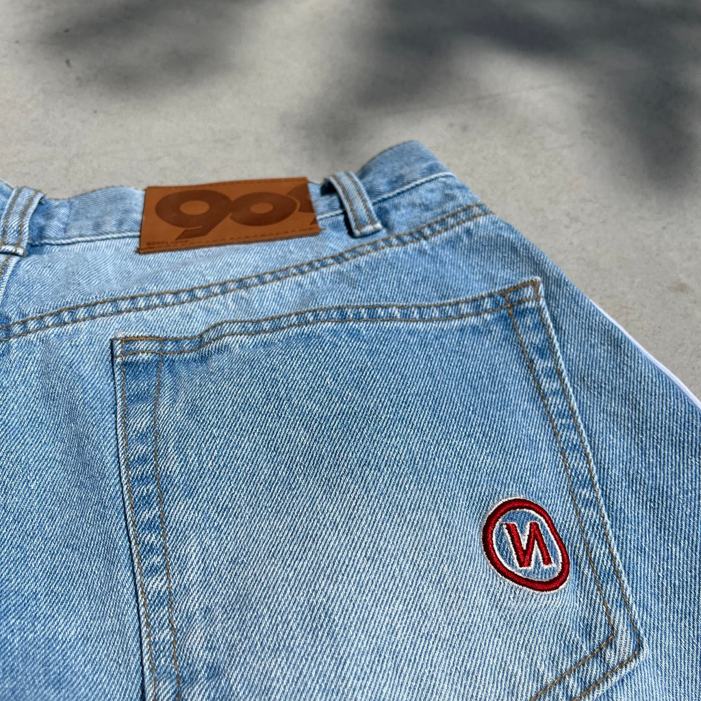 Vintage Denim Track Pants
