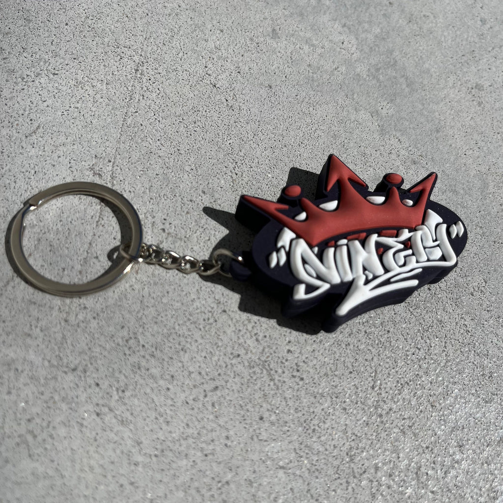 King Logo Rubber key